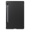 Housse de protection Galaxy Tab S7 avec support pliable style Smart Case - Noir