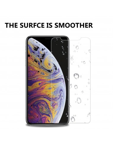 Film en verre trempé iPhone 11 Pro XS et X 0.25 mm 9H - Transparent