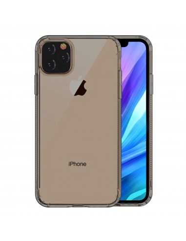 Coque antichoc iPhone 11 Pro Max avec plugs anti poussière - Noir