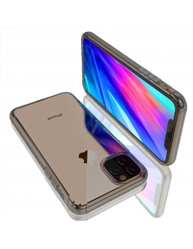 Coque antichoc iPhone 11 Pro avec plugs anti poussière - Noir