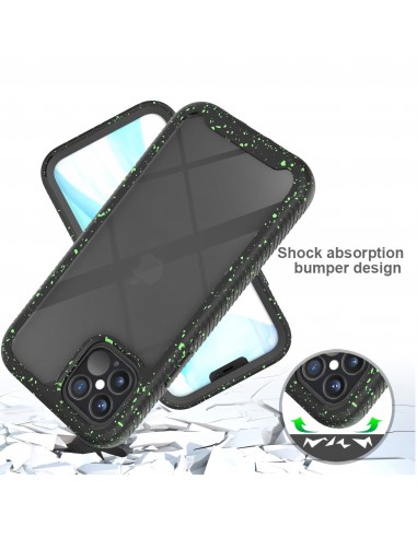 Coque iPhone 12 et 12 Pro Max Sky Color - Noir