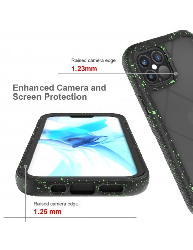 Coque iPhone 12 et 12 Pro Max Sky Color - Noir