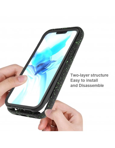 Coque iPhone 12 et 12 Pro Max Sky Color - Noir