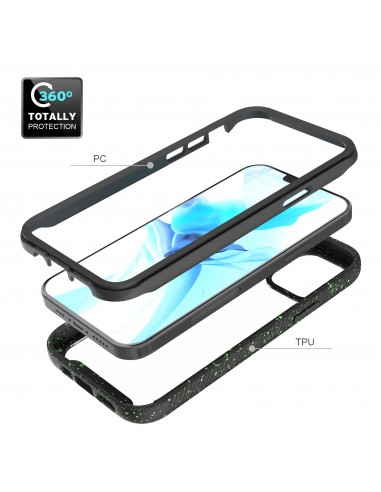 Coque iPhone 12 et 12 Pro Max Sky Color - Noir