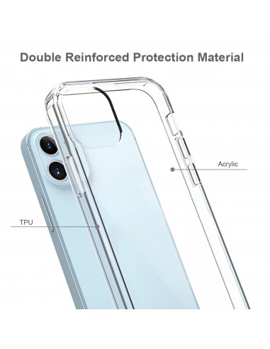 Coque antichoc hybride iPhone 12 mini - Transparent