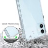 Coque antichoc hybride iPhone 12 mini - Transparent
