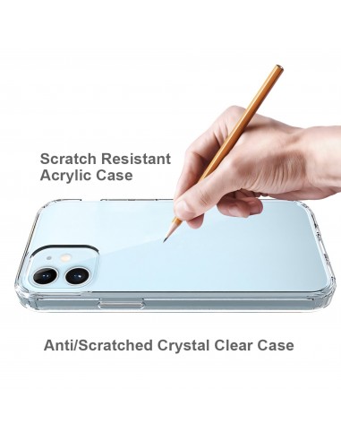 Coque antichoc hybride iPhone 12 mini - Transparent