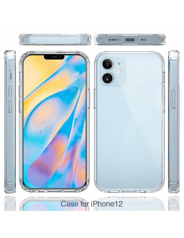 Coque antichoc hybride iPhone 12 mini - Transparent