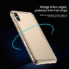 Coque antichoc iPhone XS Max Transparent BASEUS - Or