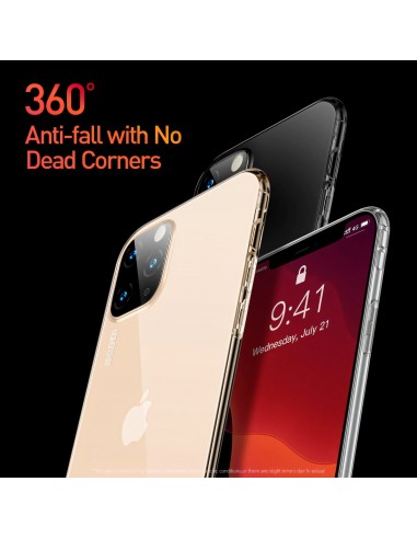 Coque antichoc transparente iPhone 11 Pro Max BASEUS - Transparent
