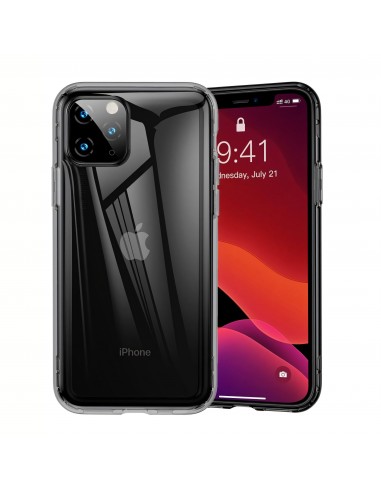 Coque antichoc transparente iPhone 11 Pro BASEUS - Noir