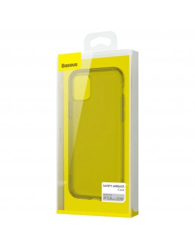 Coque antichoc transparente iPhone 11 Pro BASEUS - Noir