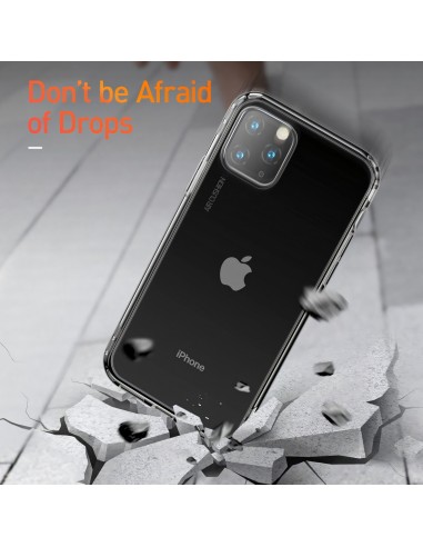 Coque antichoc transparente iPhone 11 Pro BASEUS - Transparent