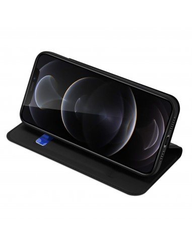 Etui de protection iPhone 12 Pro Max avec rangement pour carte -  Superbe design DUX DUCIS - Noir