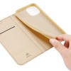 Etui de protection iPhone 12 Pro Max avec rangement pour carte -  Superbe design DUX DUCIS - Or