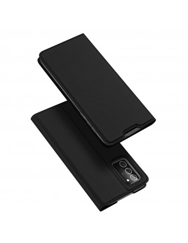 Etui de protection Galaxy Note 20 avec rangement pour carte -  Superbe design DUX DUCIS - Noir