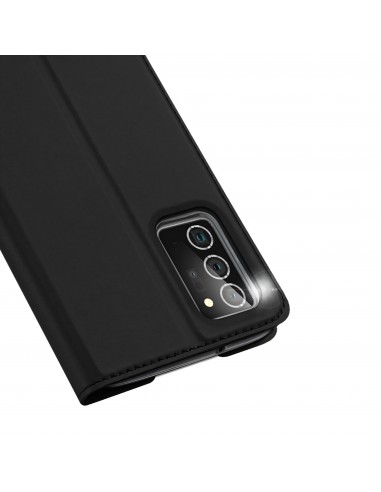 Etui de protection Galaxy Note 20 avec rangement pour carte -  Superbe design DUX DUCIS - Noir