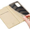 Etui de protection Galaxy Note 20 avec rangement pour carte -  Superbe design DUX DUCIS - Or