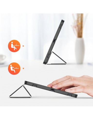 Housse de protection Galaxy Tab S7 avec support horizontale -  Top design DUX DUCIS - Noir