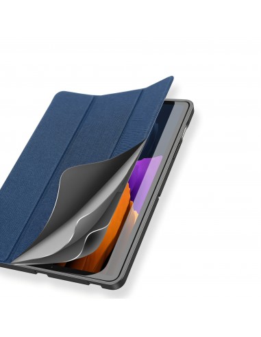 Housse de protection Galaxy Tab S7 avec support horizontale -  Top design DUX DUCIS - Bleu