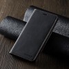 Etui portefeuille iPhone 11 Silky Touch -  Protection intégrale FORWENW - Noir