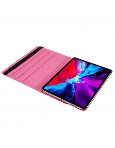 Etui de protection rotatif iPad Pro 11 2020 / 2018 et iPad Air 2020 -  360 degrés  - Fushia