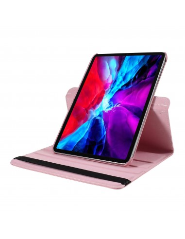 Etui de protection rotatif iPad Pro 11 2020 / 2018 et iPad Air 2020 -  360 degrés  - Rose