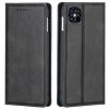 Etui iPhone 12 Pro Max Simili cuir avec fermeture magnetique -  Rangement carte - Noir