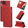 Etui iPhone 12 Pro Max Simili cuir avec fermeture magnetique -  Rangement carte - Rouge