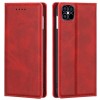 Etui iPhone 12 Pro Max Simili cuir avec fermeture magnetique -  Rangement carte - Rouge