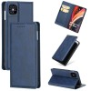 Etui iPhone 12 Pro Max Simili cuir avec fermeture magnetique -  Rangement carte - Bleu foncé