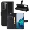 Etui portefeuille Galaxy S21 Plus Simili- cuir avec rangement carte - Noir