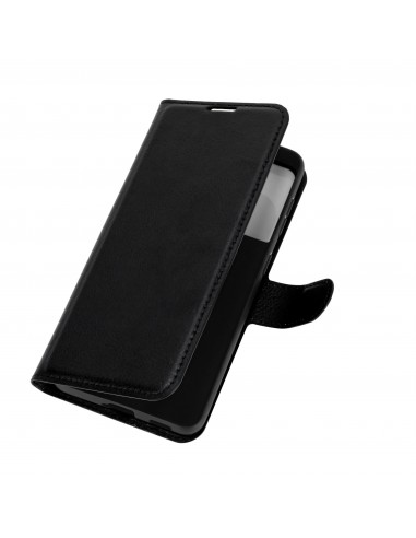 Etui portefeuille Galaxy S21 Plus Simili- cuir avec rangement carte - Noir