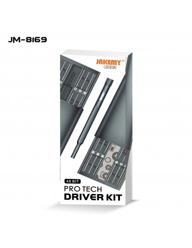 Set de tournevis de précision professionnel 49 pièces en 1 JAKEMY JM- 8169