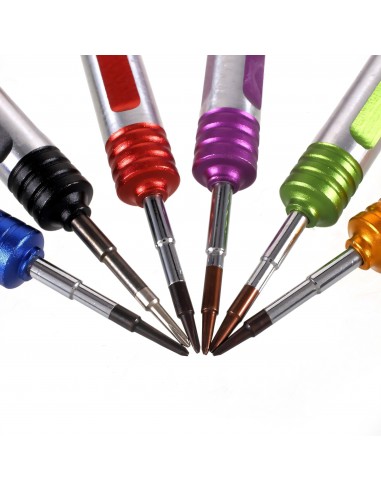 Tournevis Tri- Wing pour iPhone 7 / 7 Plus / 8 / 8 Plus / X / XS / 11 - Violet