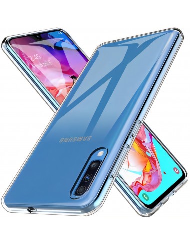 Coque silicone Galaxy A70 Transparent