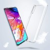Coque silicone Galaxy A70 Transparent