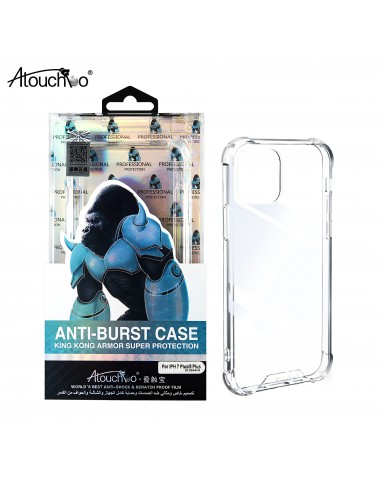 Coque silicone iPhone 12 Pro Max KING KONG ARMOR Transparent