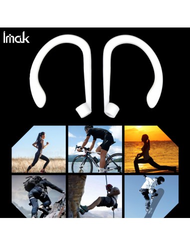 Support pour Aipods Pro et Airpods IMAK Blanc