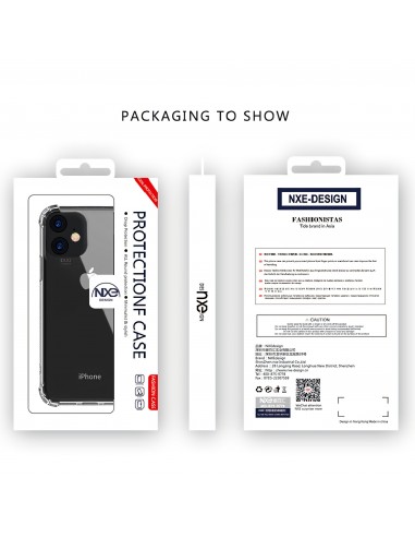 Coque antichoc iPhone 11 NXE Crystal Transparent