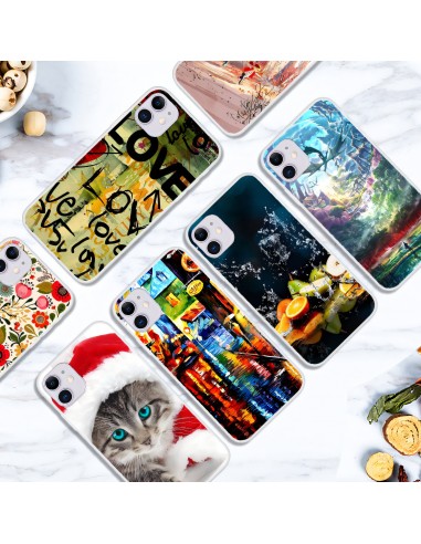 Coque silicone iPhone 12 Pro et iPhone 12 Love