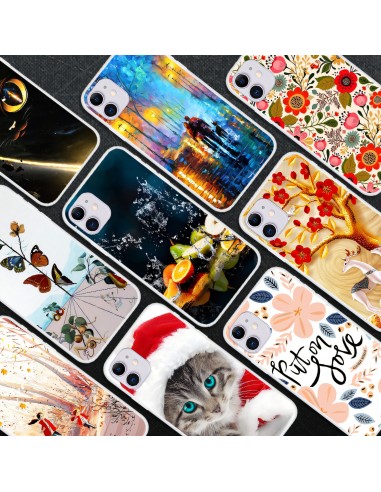 Coque silicone iPhone 12 Pro et iPhone 12 Love