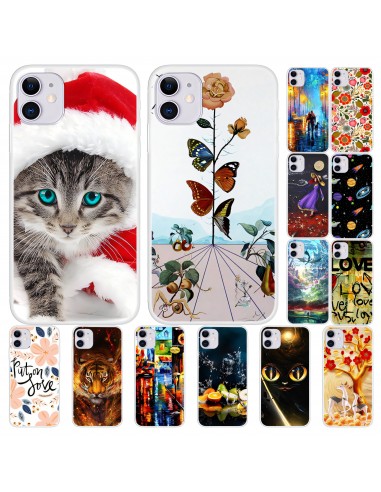 Coque silicone iPhone 12 Pro et iPhone 12 Put on love Blanc