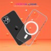 Coque silicone antichoc iPhone 12 mini Charge sans fil Transparent