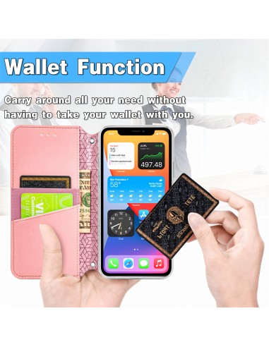 Etui iPhone 12 et 12 Pro Mandala Flower Rose