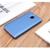 Etui Galaxy J7 2017 Mirroir Bleu