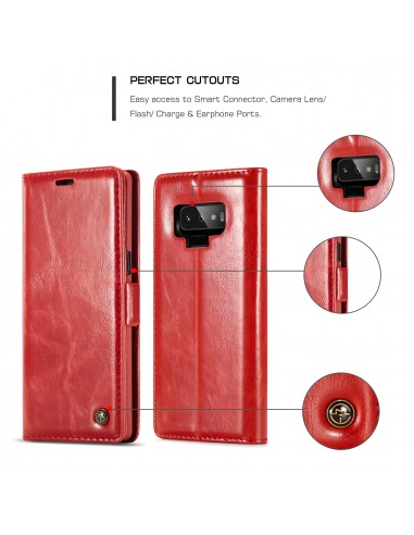 Etui Galaxy Note 9 Business CASEME Rouge Rouge