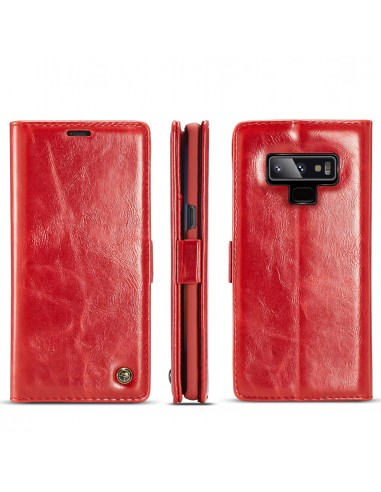 Etui Galaxy Note 9 Business CASEME Rouge Rouge