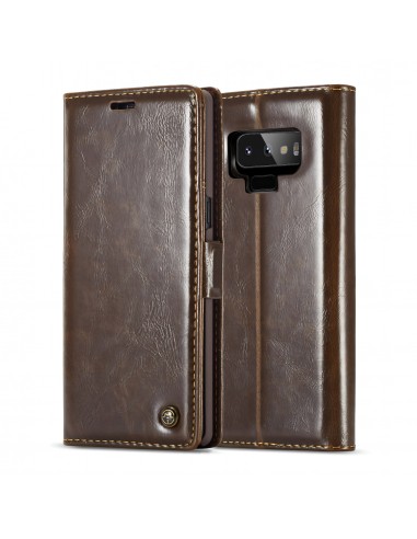 Etui Galaxy Note 9 Business CASEME Marron Marron