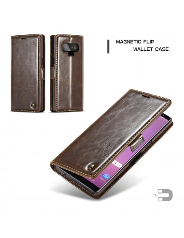 Etui Galaxy Note 9 Business CASEME Marron Marron